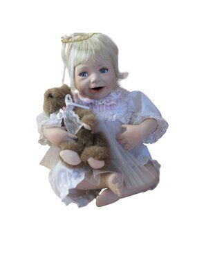 Ashton Drake Galleries “I Wish You Love” 1994 Porcelain Angel Doll 96571-HT